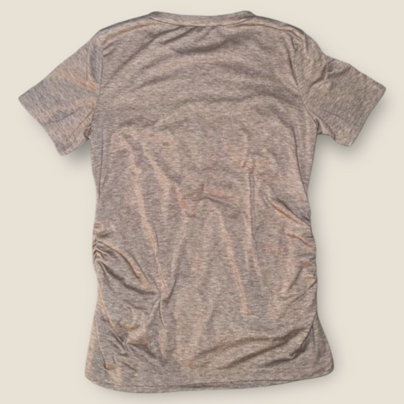 Tan Colored Short Sleeve Top | Like New | Size Medium - Picture 3 of 5